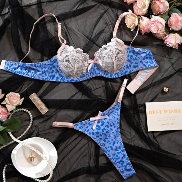 Women's Lace Underwear Seamless Compression Lingerie Bra Set Underwear for woman - 图片 11