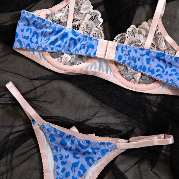 Women's Lace Underwear Seamless Compression Lingerie Bra Set Underwear for woman - 图片 9