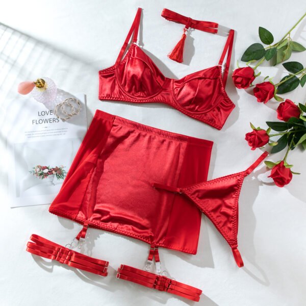 High End Design Sexy Lingerie With Silk Fringes, Making The Buttocks And Breasts Women's Lingerie - 图片 8