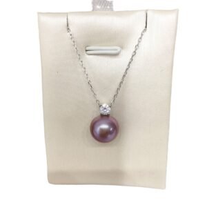 S925 Vintage Luxury Pinkish-Purple Pearl Jewelry for Women