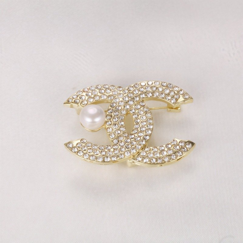 Nature-Inspired Pearl Brooch Collection – Elegant Crystal Enamel Jewelry - 图片 16